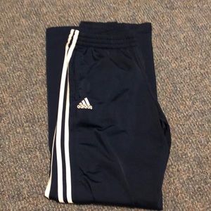 Blue adidas pants